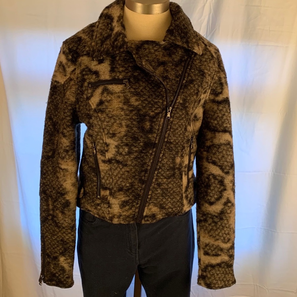 NWOT - Joe’s Python Wool Jacket - M - Picture 2 of 9